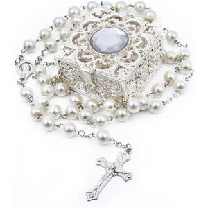 Rosary Beads Catholic with box